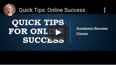 Quick Tips: Online Success Video